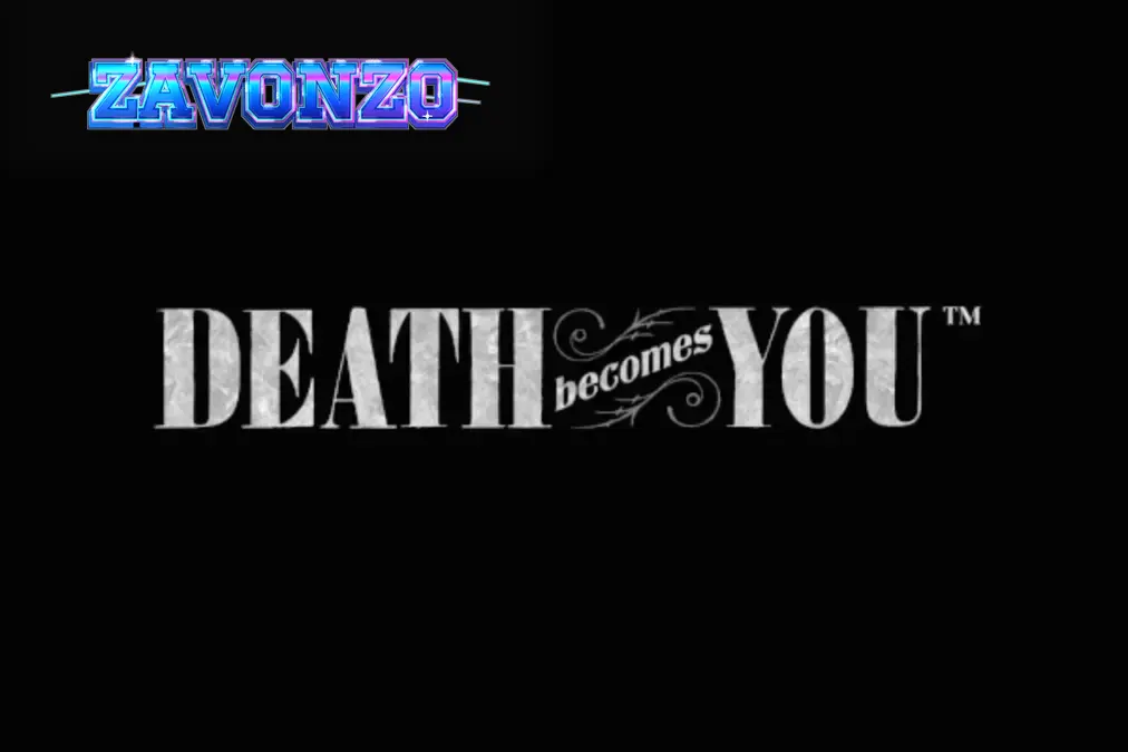 Tampilan visual slot Death Becomes You dengan estetika gotik dan simbol-simbol misterius.